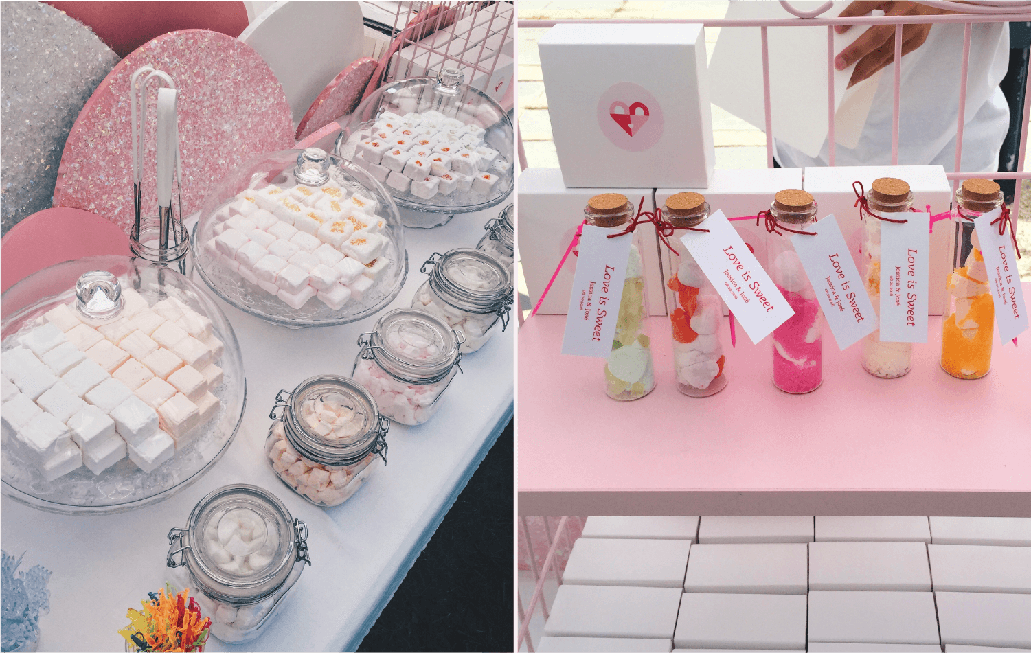 marshmallow display